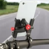 Dviračio laikiklis TELEFONUI, išmaniajam telefonui, reguliuojamas 360°, aliuminis (ZR08)