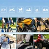Dviračio motociklo taurė, vandens butelis, 360° vairo laikiklis