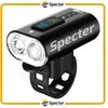 DVIRAČIO PRIEKINIS LEMPAS SPECTER LED Usb C 550lm 13 režimų IKI 12H IP65