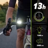 DVIRAČIO PRIEKINIS LEMPAS USB 1200LM LED PRIEKIS PAKRAUJAMAS IPX6 PRO VAYOX