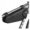 SAHOO Bicycle Bag Road Bicycle Middle Frame Bag, Atsparus vandeniui, 2L, Juodas