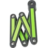 Dviračio spyna Author Aul FlexGuard-6 l.840 mm, juoda/žalias