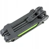 Dviračio spyna Author Aul FlexGuard-6 l.840 mm, juoda/žalias