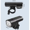 DVIRAČIO ŠVIESŲ RINKINYS PRIEKINIS GALINIS 1000 LM SU RAKŠU 100dB USB-C 4xT6 LED