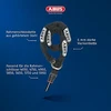 Dviračio užraktas Abus, 6mm, juodas