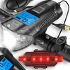Dviračio žibintų rinkinys LTC LXLL113, USB įkraunamas, 1000 lm priekinis + 5 LED galinis