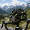 Dviračių šalmas su skydeliu, lengvas, kvėpuojantis plento MTB šalmas