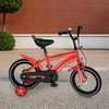 Dviratis vaikams 14'' raudonas, vaikams 100-115 cm | CE