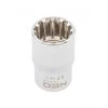 Neo prisukimo galvutė Spline 1/2" 17mm (08-589)