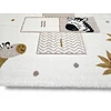 DWM Dywan LUNA 120x170 gra w KLASY vaikams dziecięcy w stylu boho GRUBY 3D