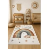 DWM Dywan LUNA 160x230 TĘCZA w gwiazdki vaikams dziecięcy styl boho GRUBY 3D