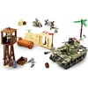 Dykumos mūšis El Alamein Sherman Diorama Sluban blokuoja armiją 719el B0713