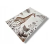 DWM Dywan LUNA 160x230 ŻYRAFA vaikams dziecięcy w stylu boho safari GRUBY 3D