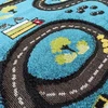Dywanopol DYWAN DZIECIĘCY KIDS 4 CITY SENSORYCZNY 3D DO POKOJU PRZEDSZKOLA 100 x 150