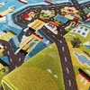 Dywanpol DYWAN DZIECIĘCY KIDS 3 CITY SENSORYCZNY 3D DO POKOJU PRZEDSZKOLA 100x150