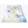 Dywany Chemex Chemex kilimas 2654 Balta 160x230 cm