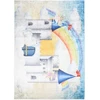 Dywany Chemex Chemex kilimas 2654 Balta 160x230 cm