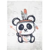 Dywany Chemex DYWAN Kolorowy DZIECIĘCY 160x230 Indianin Panda
