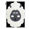 Dywany Uszczow DYWAN DLA DZIECI 120x170 cm OWCA juoda #GR4135
