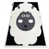 Dywany Uszczow DYWAN DLA DZIECI 120x170 cm OWCA juoda #GR4135