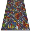 Dywany Uszczow Dywan dziecięcy ULICZKI BIG CITY pilka MIASTO DROGI RONDO ULICE 300x300 cm