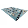 Dywany Uszczow VAIKŲ KILIMAS LINKSMAS 180x270 GATVĖS mėlynas #O225