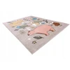 Dywany Uszczow VAIKŲ KILIMAS LINKSMUMAS 200x290 ANIMALS smėlio spalvos #O545