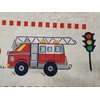 Dywanypers Dywan DIGITAL 112 karetka straż pożarna policja auto 140x200 samochody