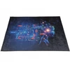 Dywanypers Dywan DIGITAL GAMINGOWY GAME OVER CYBER 140x200 tamsiai mėlyna dla nastolatka