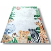 Dywanypers Dywan DIGITAL ZOO 160x230 motyw JUNGLE w zwierzątka żyrafa dżungla las