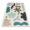 Dywanypers Dywan FUNKY TOP FLOP 160x220 mėlyna lazurowy do przedszkola su atestem