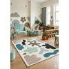 Dywanypers Dywan FUNKY TOP FLOP 160x220 mėlyna lazurowy do przedszkola su atestem