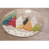 Dywanypers Kilimas vaikams e-floor Bond Kids Mountains 120 cm įvairiaspalvis