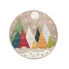 Dywanypers Kilimas vaikams e-floor Bond Kids Mountains 120 cm įvairiaspalvis