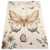 Dywilan Dywan dziecięcy LUNA Motyl Butterfly kreminė gruby gęsto tkany 160x230 cm