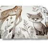 Dywilan Dywan LUNA 140x200 ŻYRAFA vaikams dziecięcy w stylu boho safari GRUBY 3D