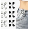DŽINSŲ SAGAS 6 VNT METAL PEARL PINS REGULIUOJAMOS KLASĖS