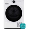 Džiovyklė Midea | Dryer Machine | MD200H80BW/W-HR | Energy efficiency class C | Front loading | 8kg | LED | Gylis 60 cm | Wi-Fi | Baltas
