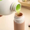 Ecarla Rinkinys 4 kelioninių silikoninių buteliukų 90ml su dėklu