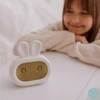Ecolight MARY'S Žadintuvas Królik LED Z Lampką Nocną – Laikrodis Skaitmeninis Alarm, USB, 1200mAh