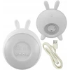 Plexido Ecolight Žadintuvas Elektroninis Laikrodis Skaitmeninis Lampka Nocna LED RGB Baltas Królik