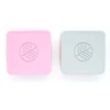 Ecorascals Bamboo Snack Containers 2 vnt. Pilka ir rožinė