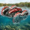 EDAXE NUOTOLINIO PULTO VALDOMAS RC AUTOMOBILIS SU GESTAIS AMPHIBIA 2 NUOTOLINIO PULTAS 4x4 360° plūduriuojantis