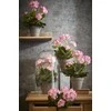 Edelman Dirbtiniai augalai vazonėlyje 34cm pelargonijos/rožinės