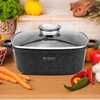 Edenberg Keptuvė 3,7 L puodas, 22 cm žąsų keptuvė, keptuvė