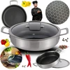Edenberg LĖŠTĖS Puodas su dangteliu HONEY COMB NONLIPE INDUKCIJA 24cm 2,8L