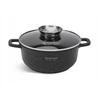 Edenberg Marmurinis puodas 26cm 5,5l su silikoninėmis rankenėlėmis ir Aroma Knob