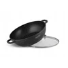 Edenberg Puodas Žemas 3,3 l marmuro aromato rankenėlė 28 cm žema wok keptuvė