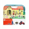 Lean Toys Egmont Toys Magnetinė Fermos Dėlionė 70 Dalių - Nešiojama 3+