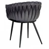 Ehokery COFTON Juodas VELVET GRAPHITE VELVET KĖDĖ SVETAINEI IR